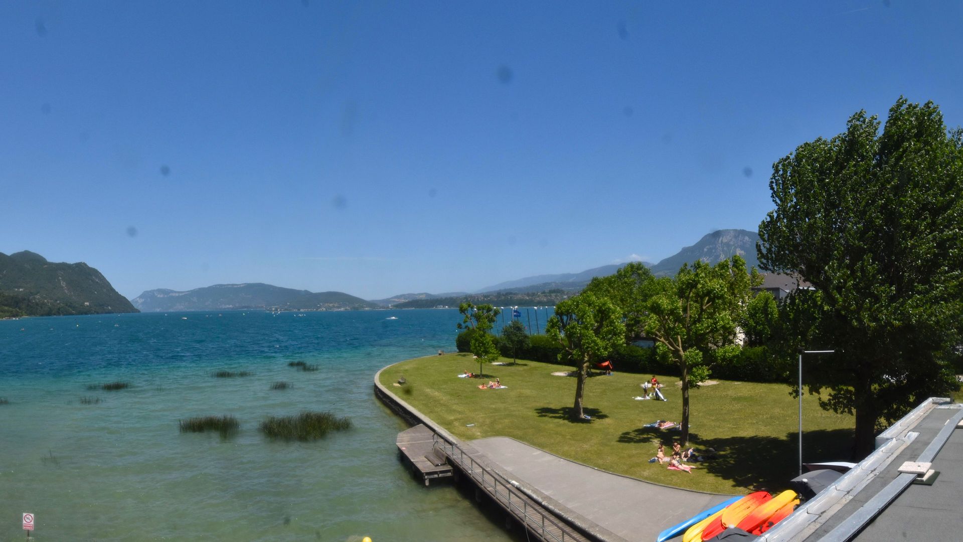Le Bourget-du-Lac: Plage Municipale Du Bourget Du Lac