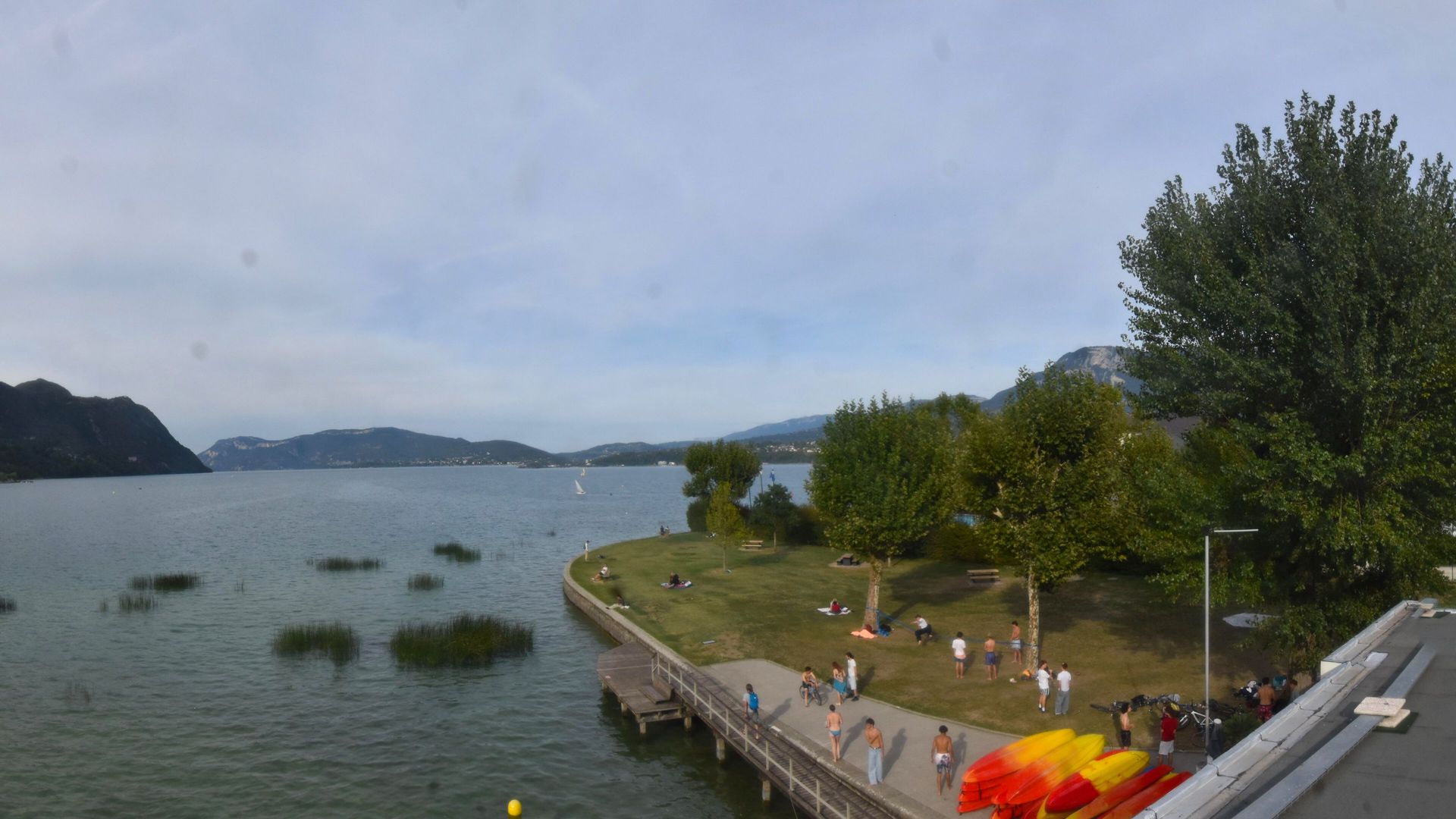 Le Bourget-du-Lac: Plage Municipale Du Bourget Du Lac