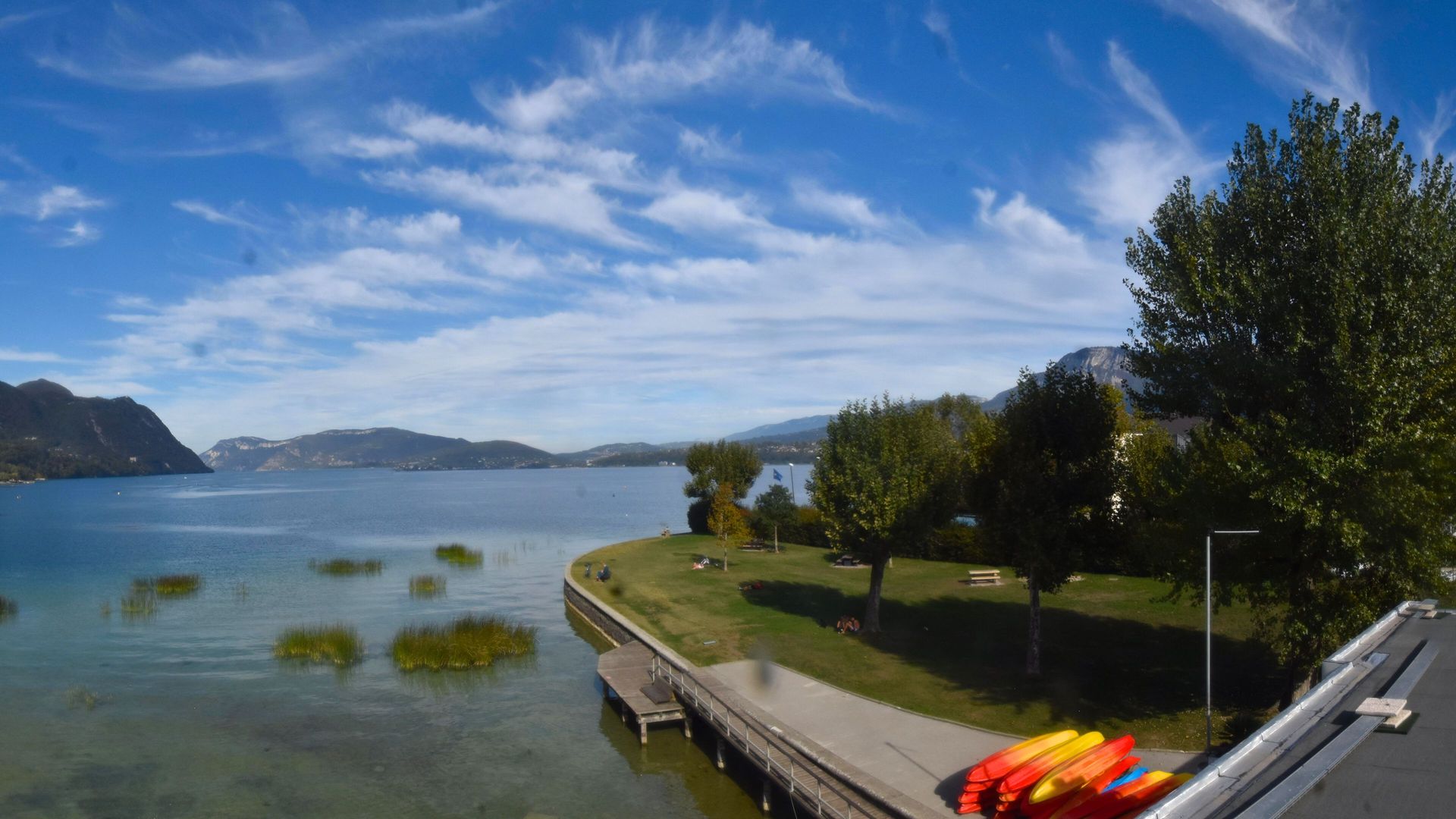 Le Bourget-du-Lac: Plage Municipale Du Bourget Du Lac