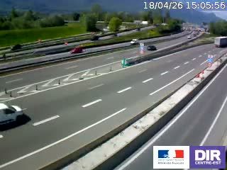 Chambéry: Les Landiers: Chambéry nord accès A41A43 RN201 PR7+100