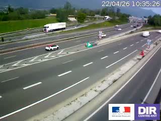 Chambéry: Les Landiers: Chambéry nord accès A41A43 RN201 PR7+100