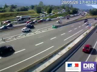 Chambéry: Les Landiers: Chambéry nord accès A41A43 RN201 PR7+100