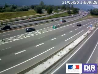 Chambéry: Les Landiers: Chambéry nord accès A41A43 RN201 PR7+100