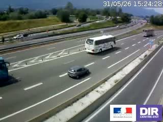 Chambéry: Les Landiers: Chambéry nord accès A41A43 RN201 PR7+100