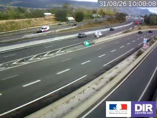 Chambéry: Les Landiers: Chambéry nord accès A41A43 RN201 PR7+100