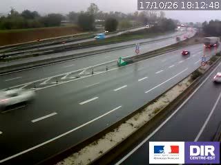 Chambéry: Les Landiers: Chambéry nord accès A41A43 RN201 PR7+100