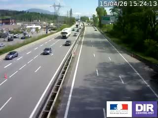 Chambéry: sortie centre commercial N201 PR5+980