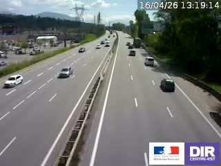 Chambéry: sortie centre commercial N201 PR5+980