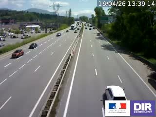 Chambéry: sortie centre commercial N201 PR5+980