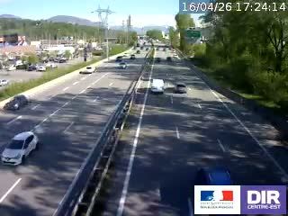 Chambéry: sortie centre commercial N201 PR5+980