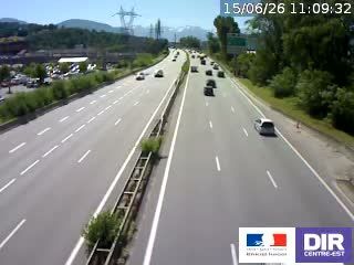 Chambéry: sortie centre commercial N201 PR5+980