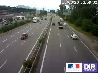 Chambéry: sortie centre commercial N201 PR5+980