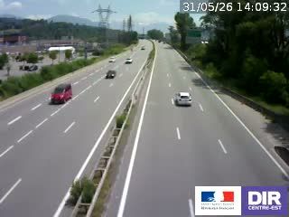 Chambéry: sortie centre commercial N201 PR5+980