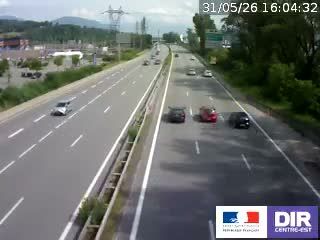 Chambéry: sortie centre commercial N201 PR5+980