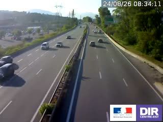 Chambéry: sortie centre commercial N201 PR5+980