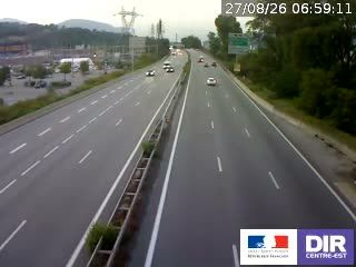 Chambéry: sortie centre commercial N201 PR5+980