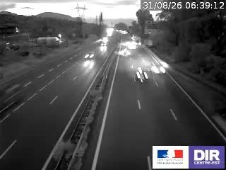 Chambéry: sortie centre commercial N201 PR5+980