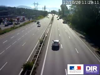 Chambéry: sortie centre commercial N201 PR5+980