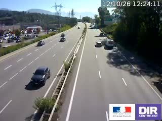 Chambéry: sortie centre commercial N201 PR5+980