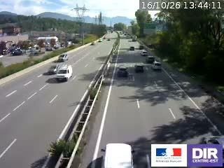 Chambéry: sortie centre commercial N201 PR5+980