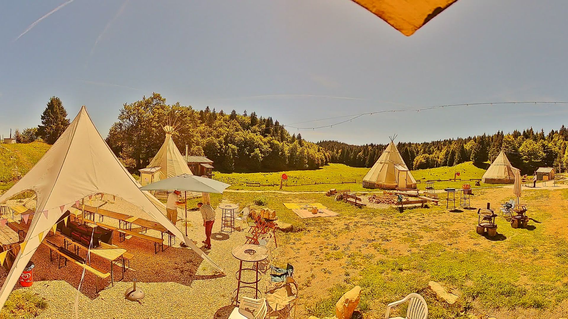 Montcel: Le Revard - Village Tipi