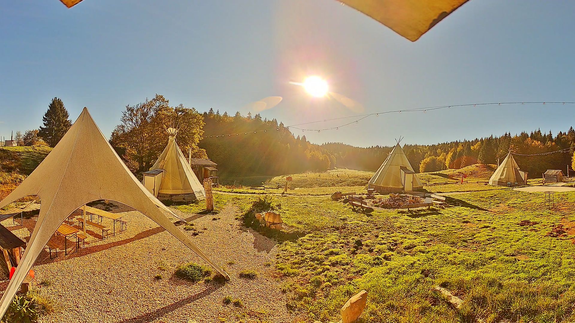 Montcel: Le Revard - Village Tipi
