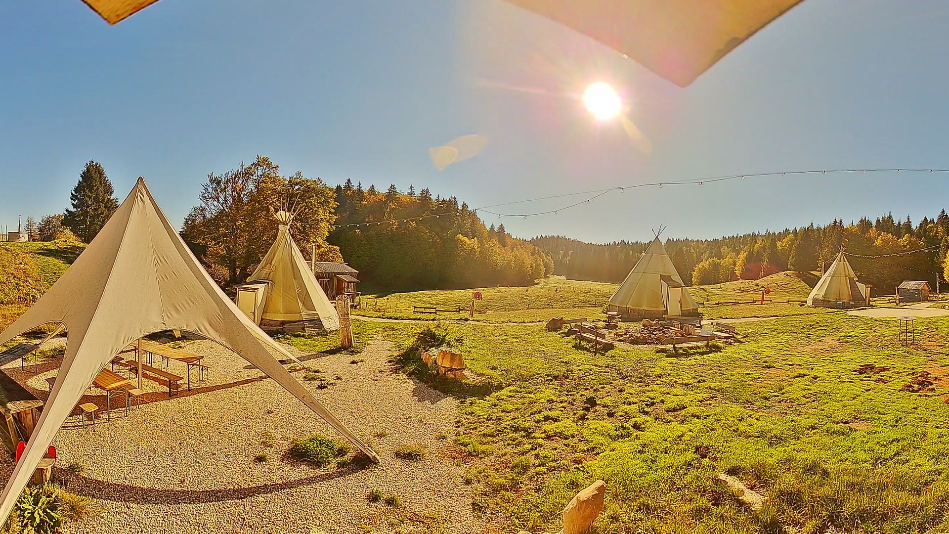 Montcel: Le Revard - Village Tipi
