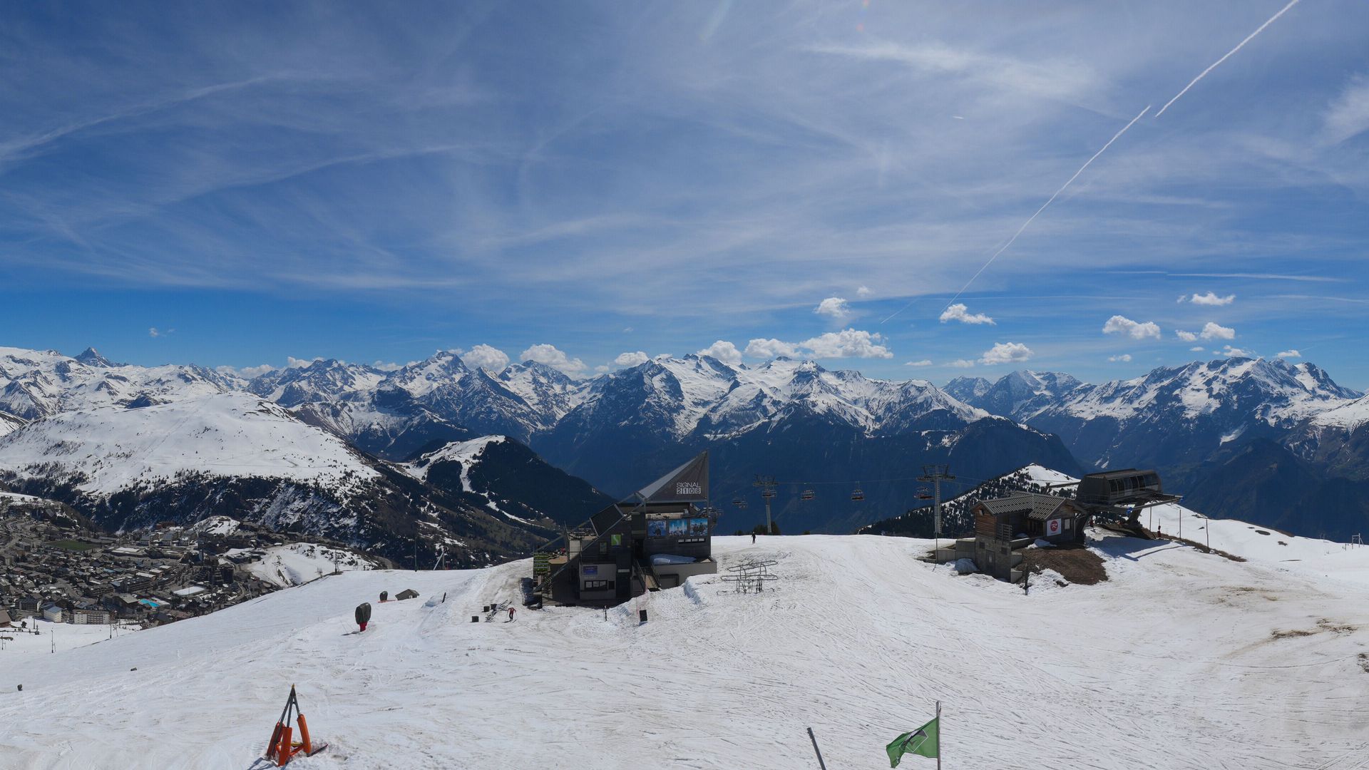 Huez: Le Signal, Piste