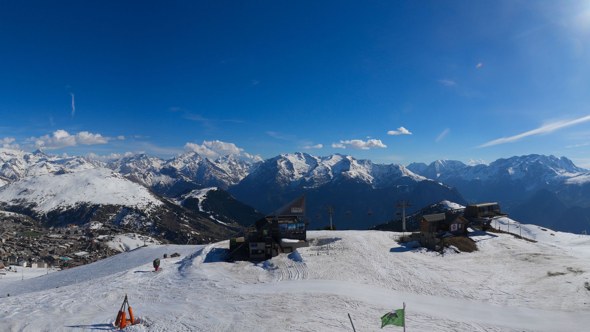 Huez: Le Signal, Piste