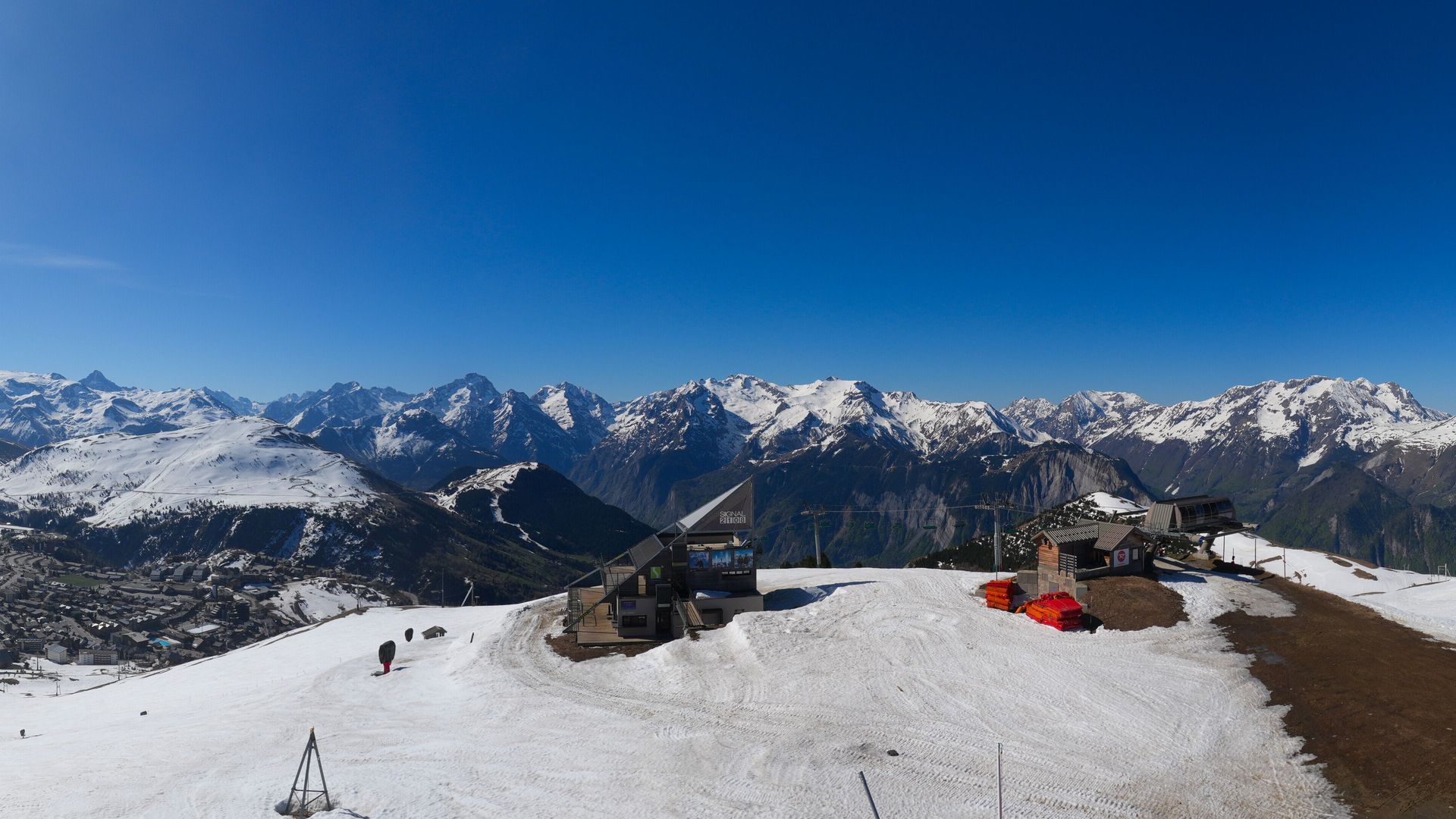 Huez: Le Signal, Piste