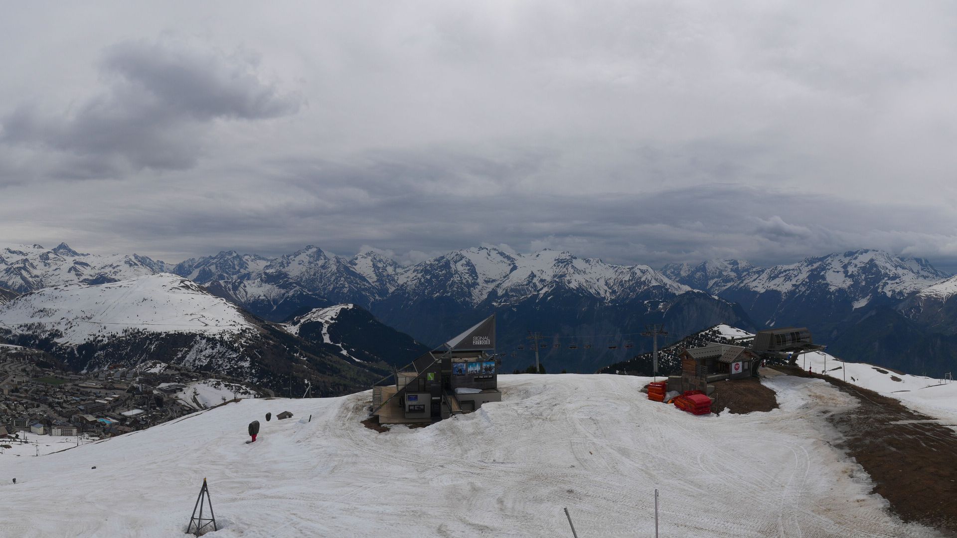 Huez: Le Signal, Piste
