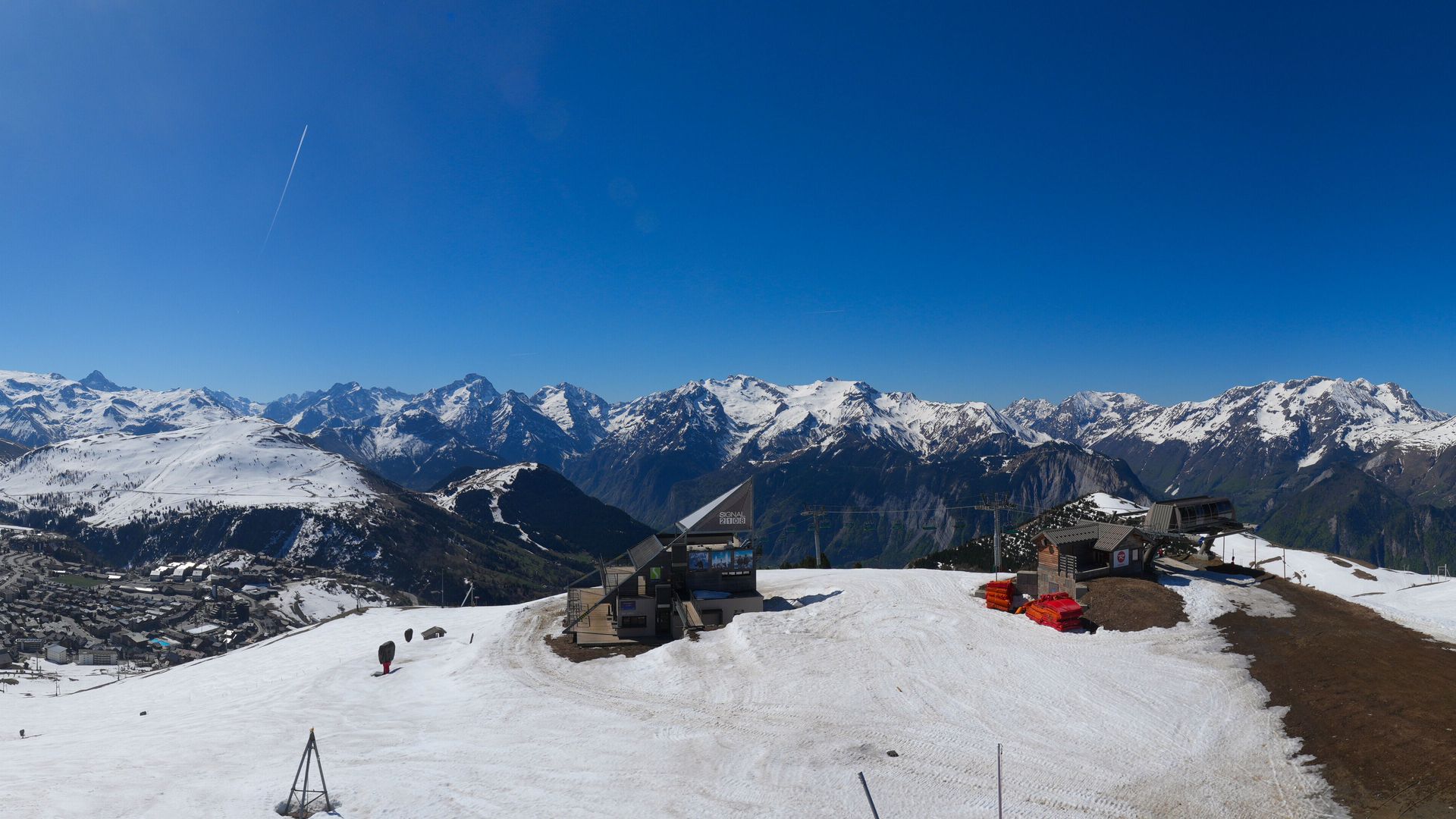 Huez: Le Signal, Piste