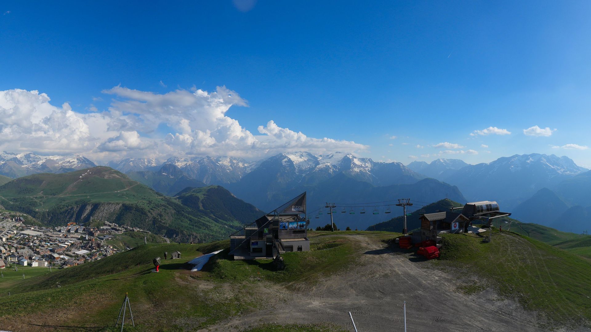 Huez: Le Signal, Piste