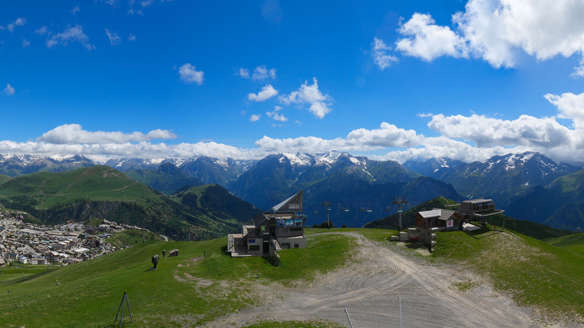 Huez: Le Signal, Piste
