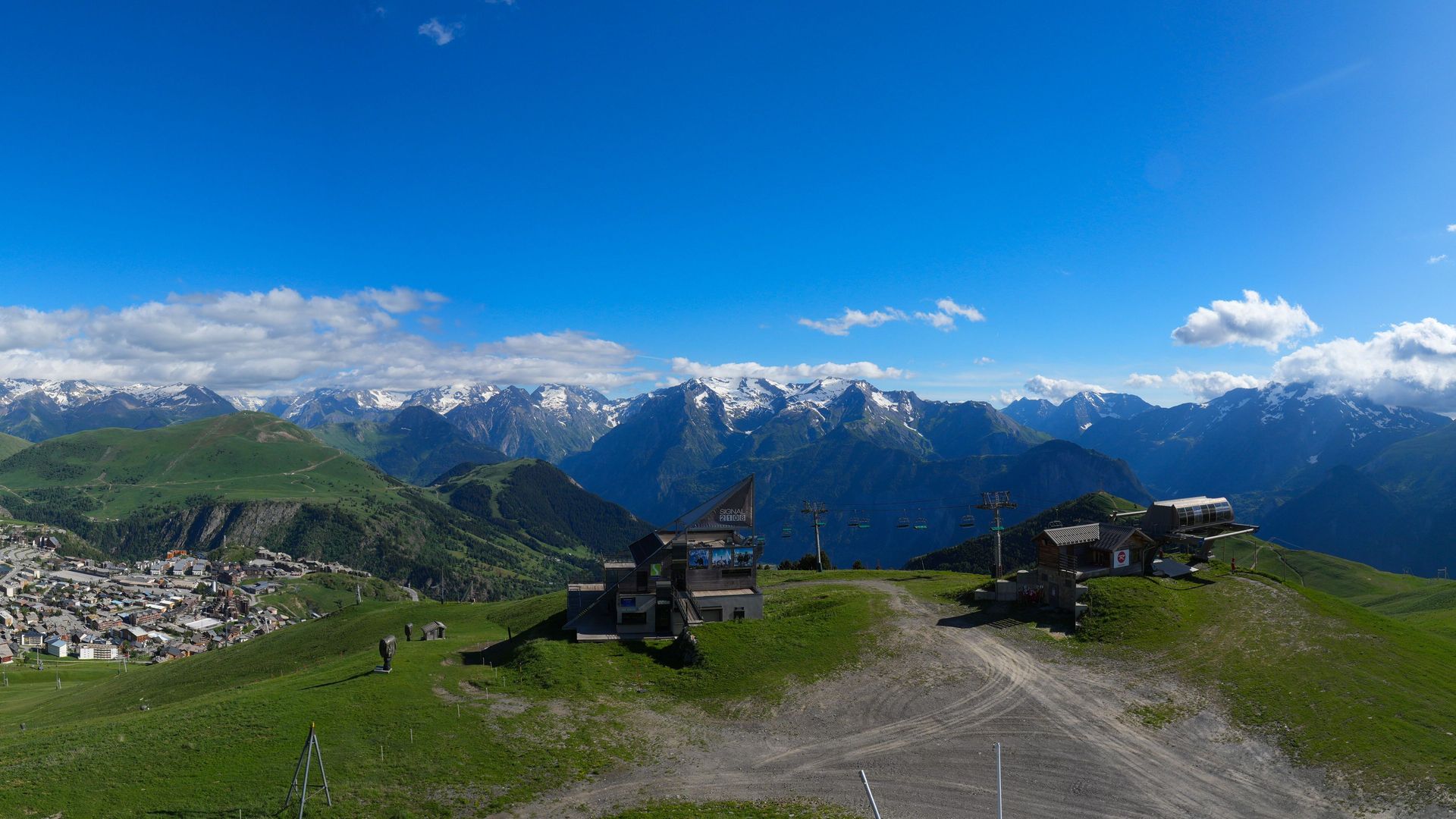 Huez: Le Signal, Piste