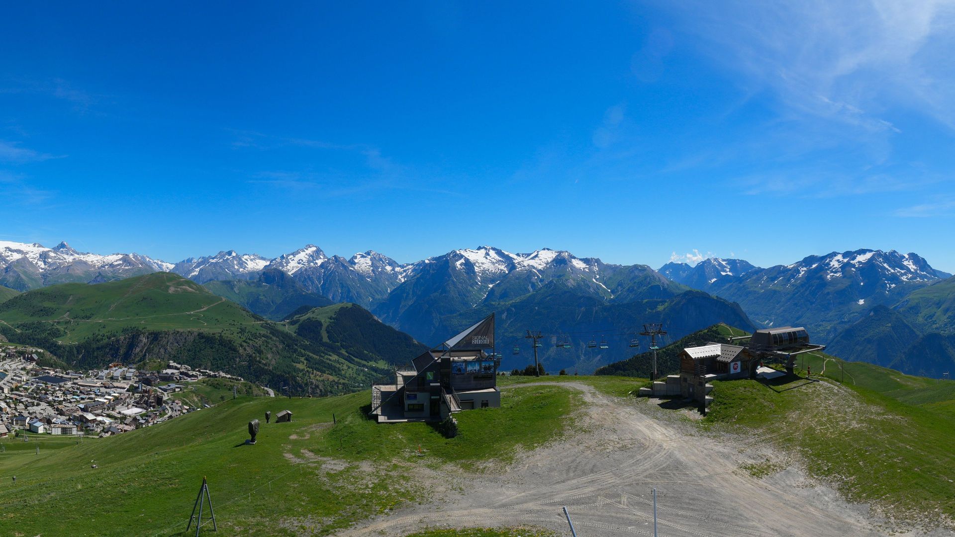 Huez: Le Signal, Piste