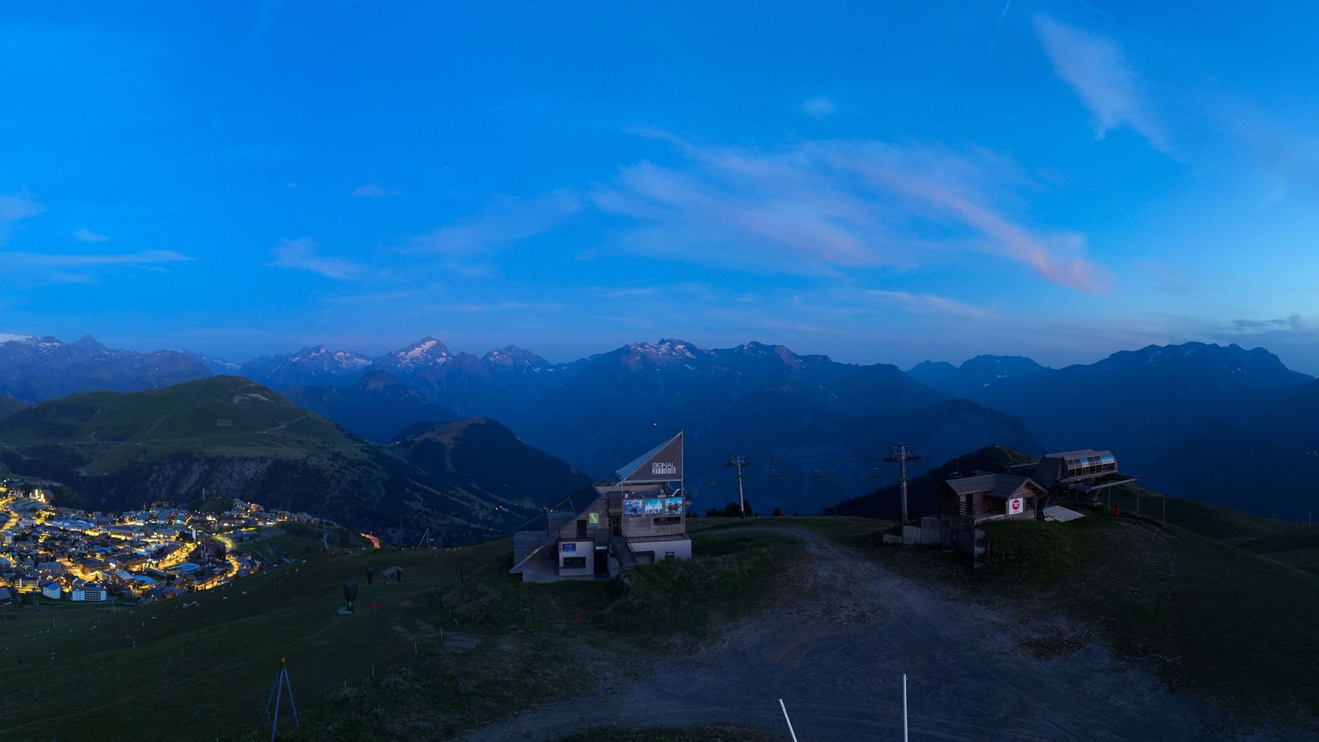 Huez: Le Signal, Piste