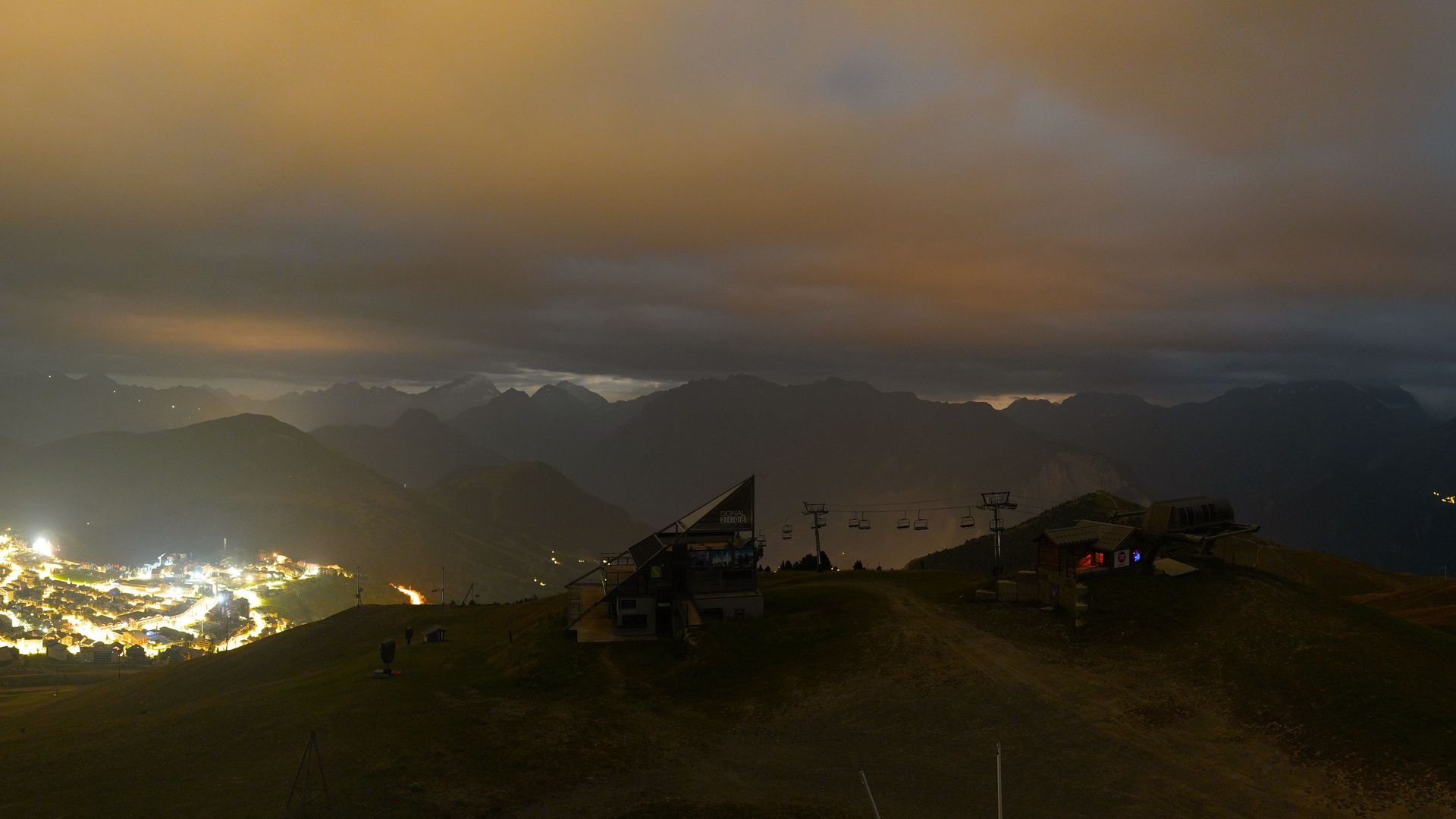 Huez: Le Signal, Piste
