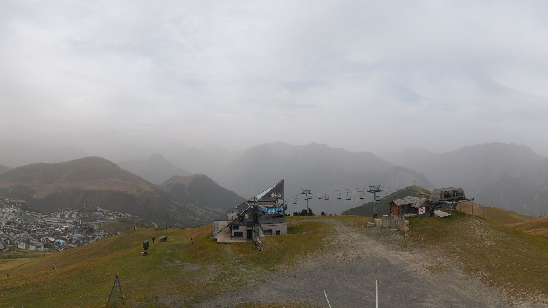 Huez: Le Signal, Piste