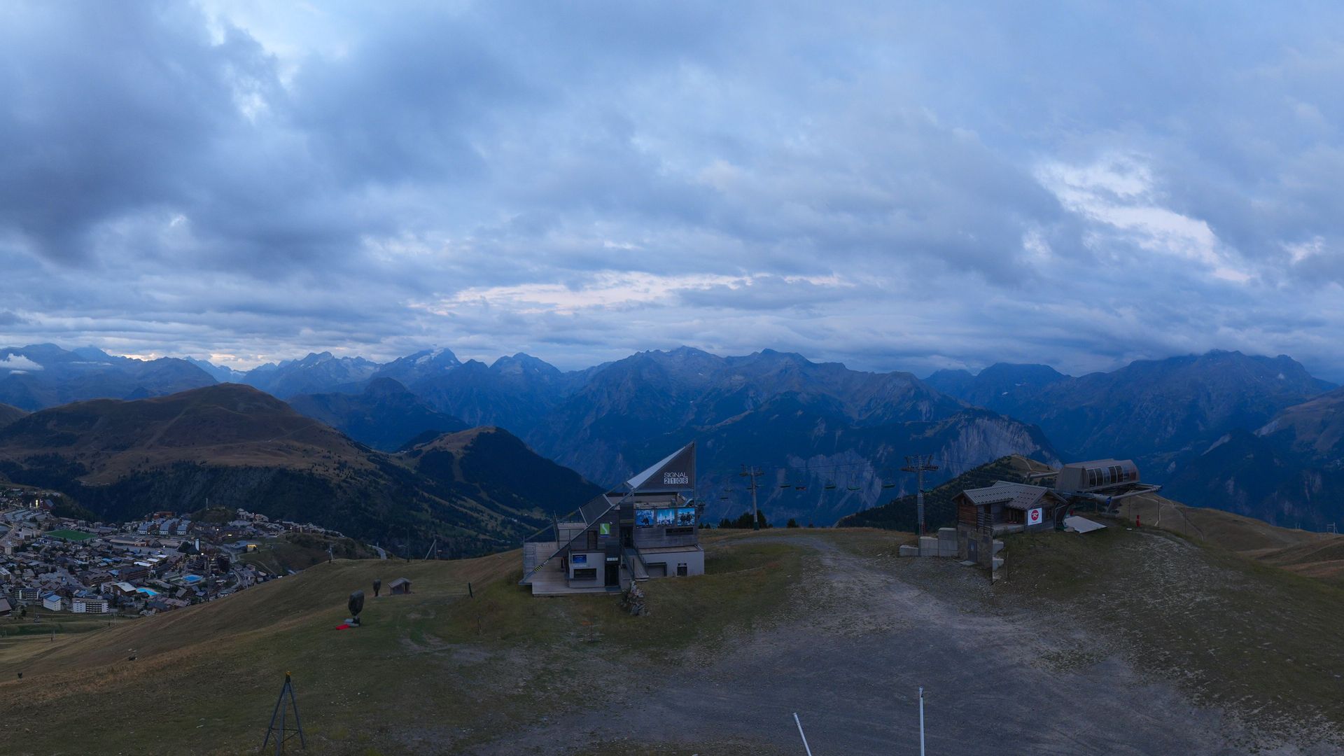 Huez: Le Signal, Piste