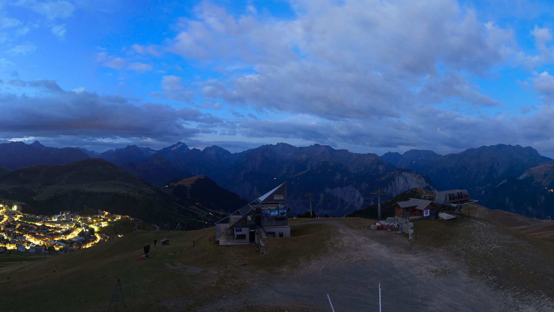 Huez: Le Signal, Piste