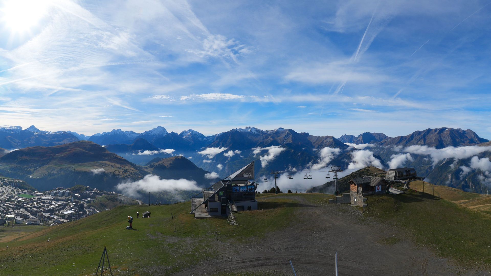 Huez: Le Signal, Piste