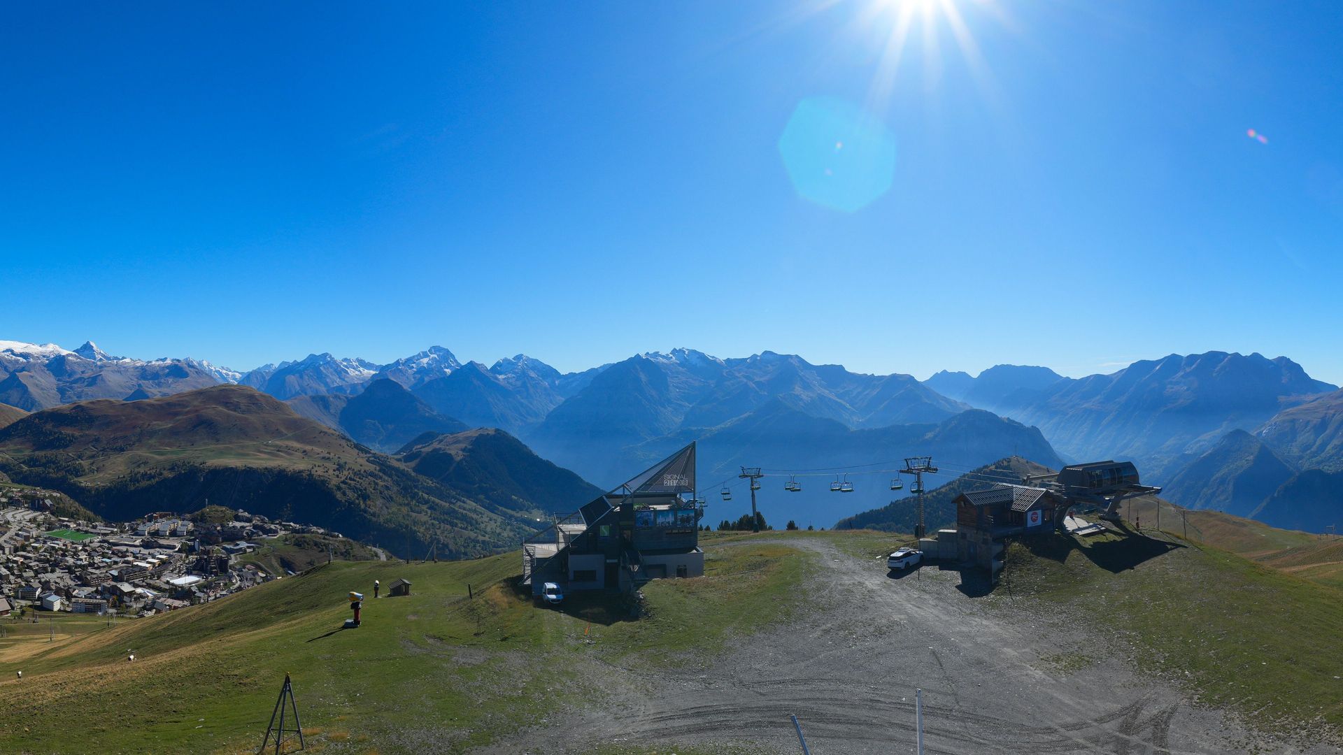 Huez: Le Signal, Piste
