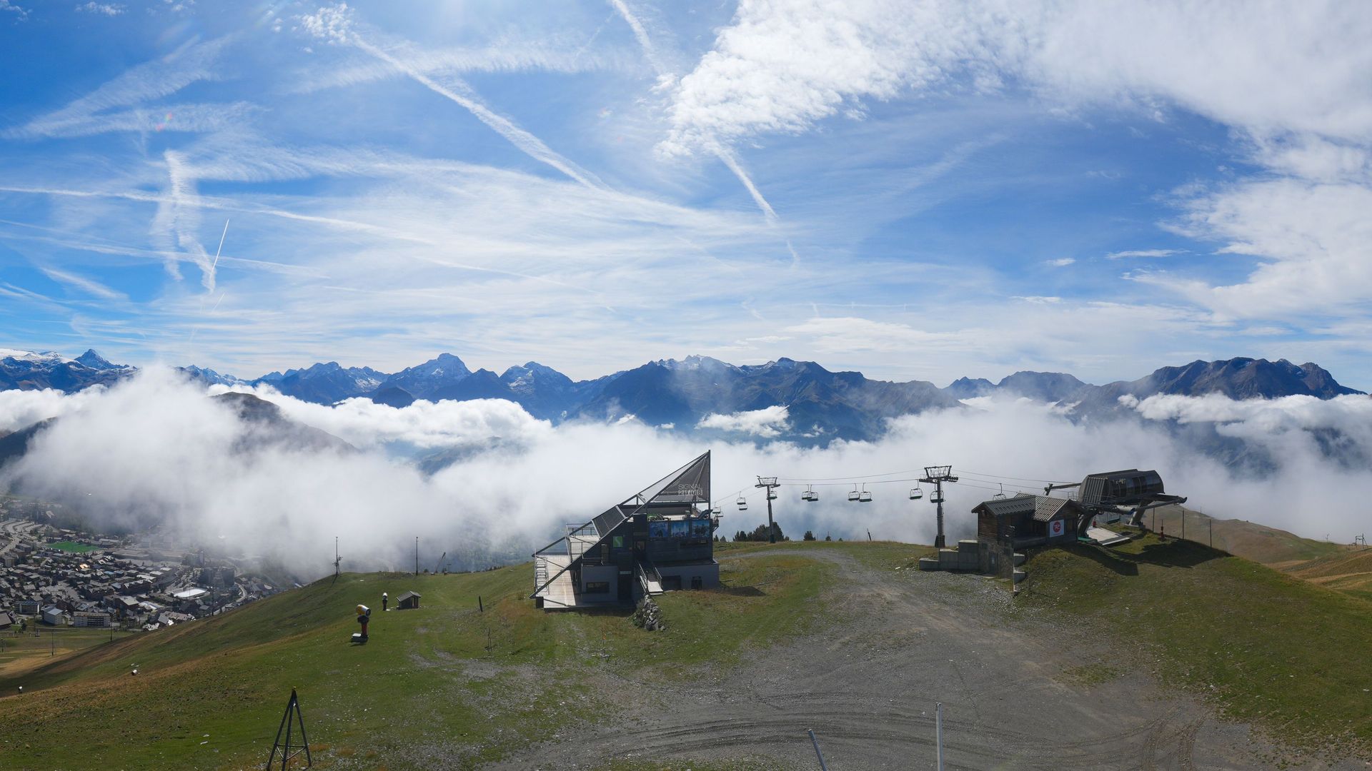 Huez: Le Signal, Piste