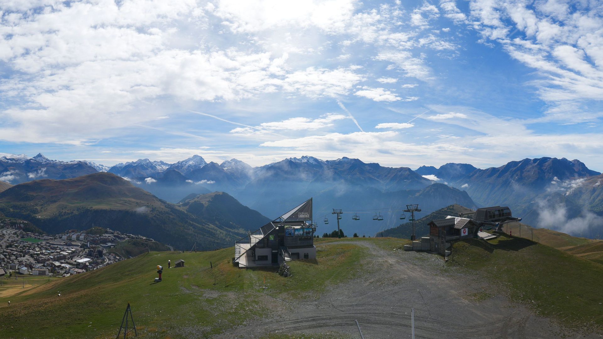 Huez: Le Signal, Piste