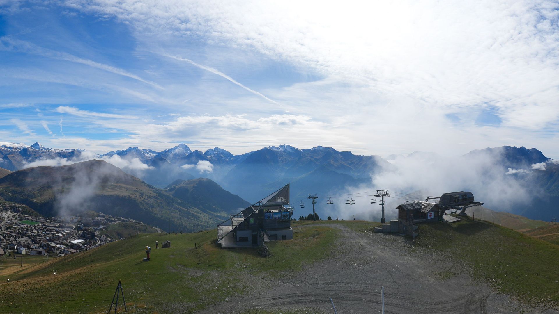 Huez: Le Signal, Piste