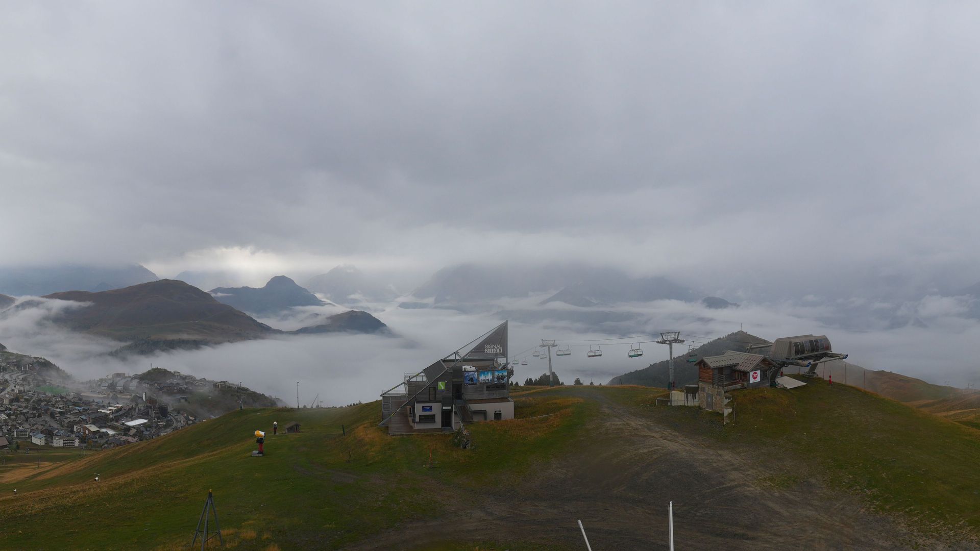 Huez: Le Signal, Piste