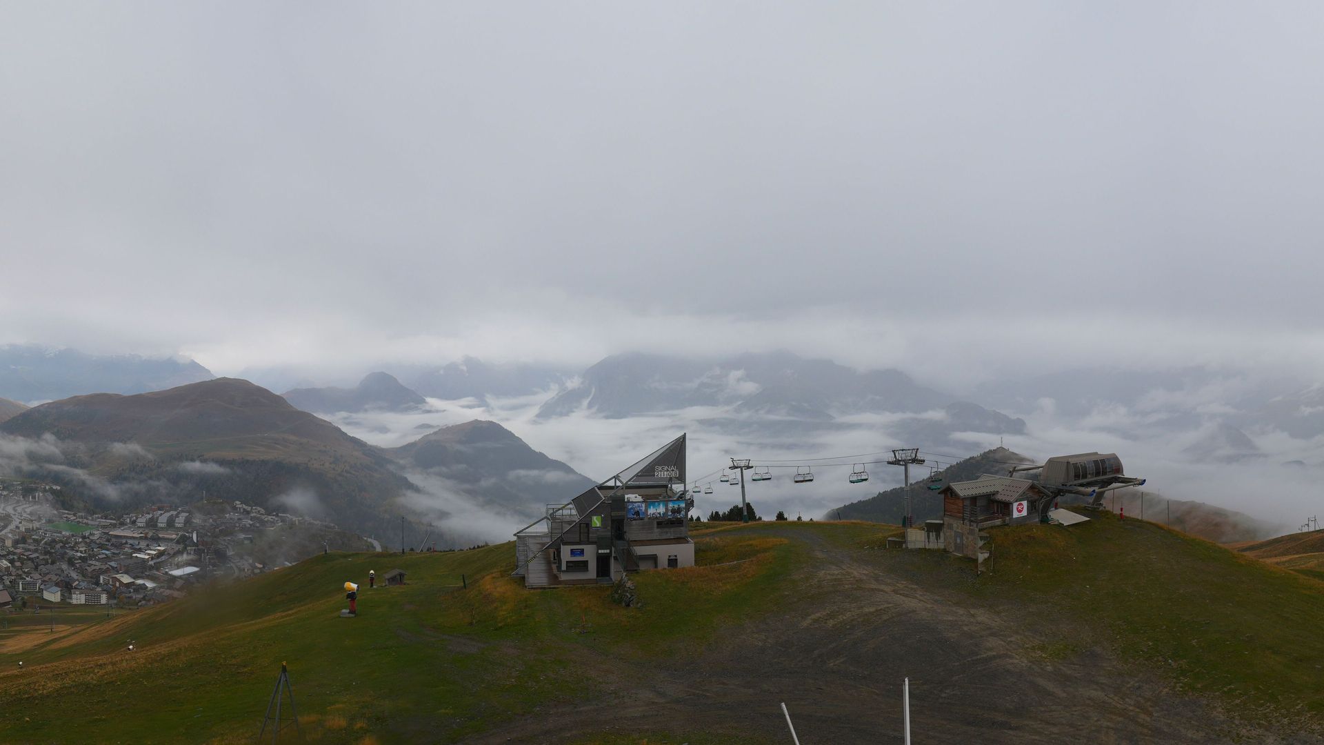 Huez: Le Signal, Piste