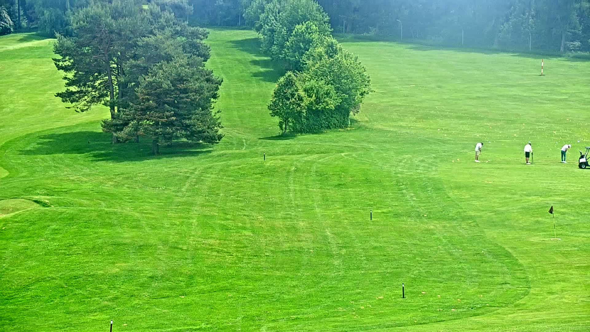 Fontaine-les-Bassets: Gap-Arrivée de la piste GOLF