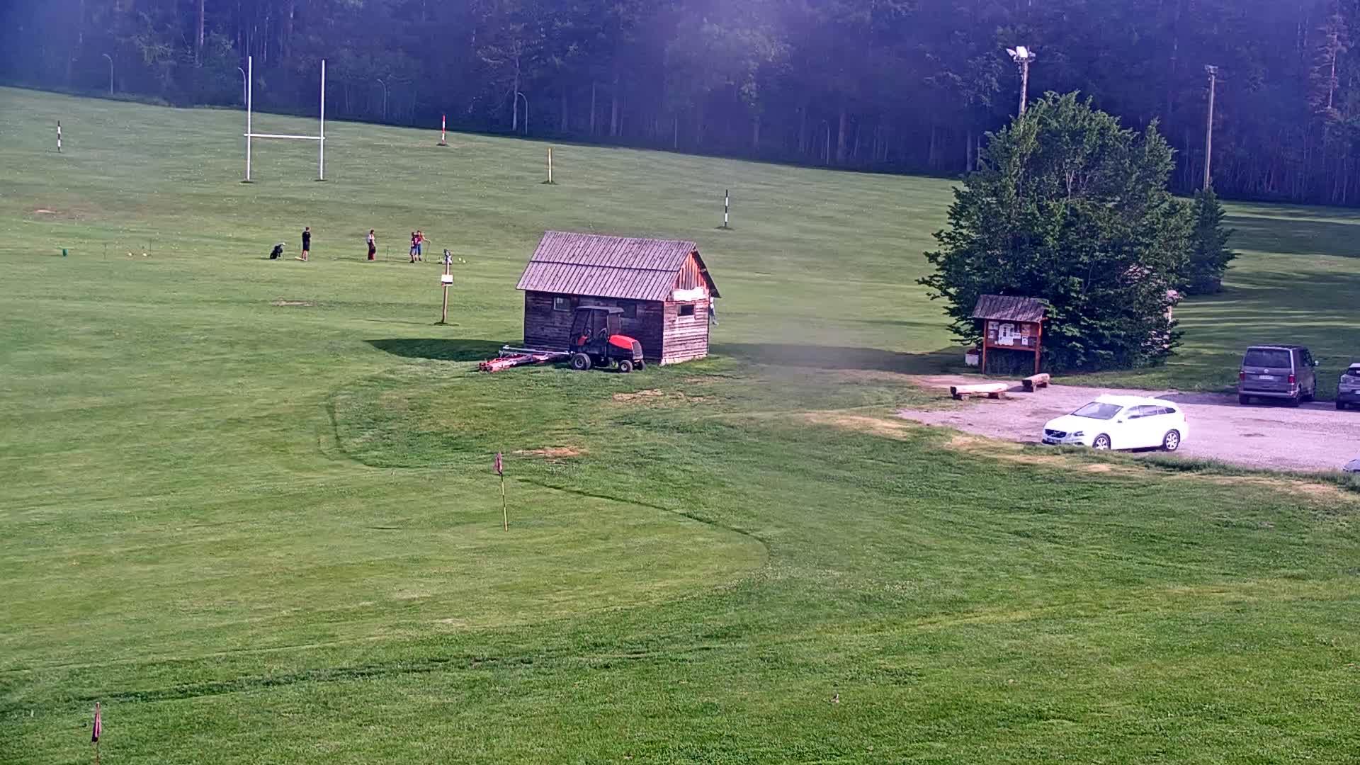 Fontaine-les-Bassets: Gap-Départ des pistes